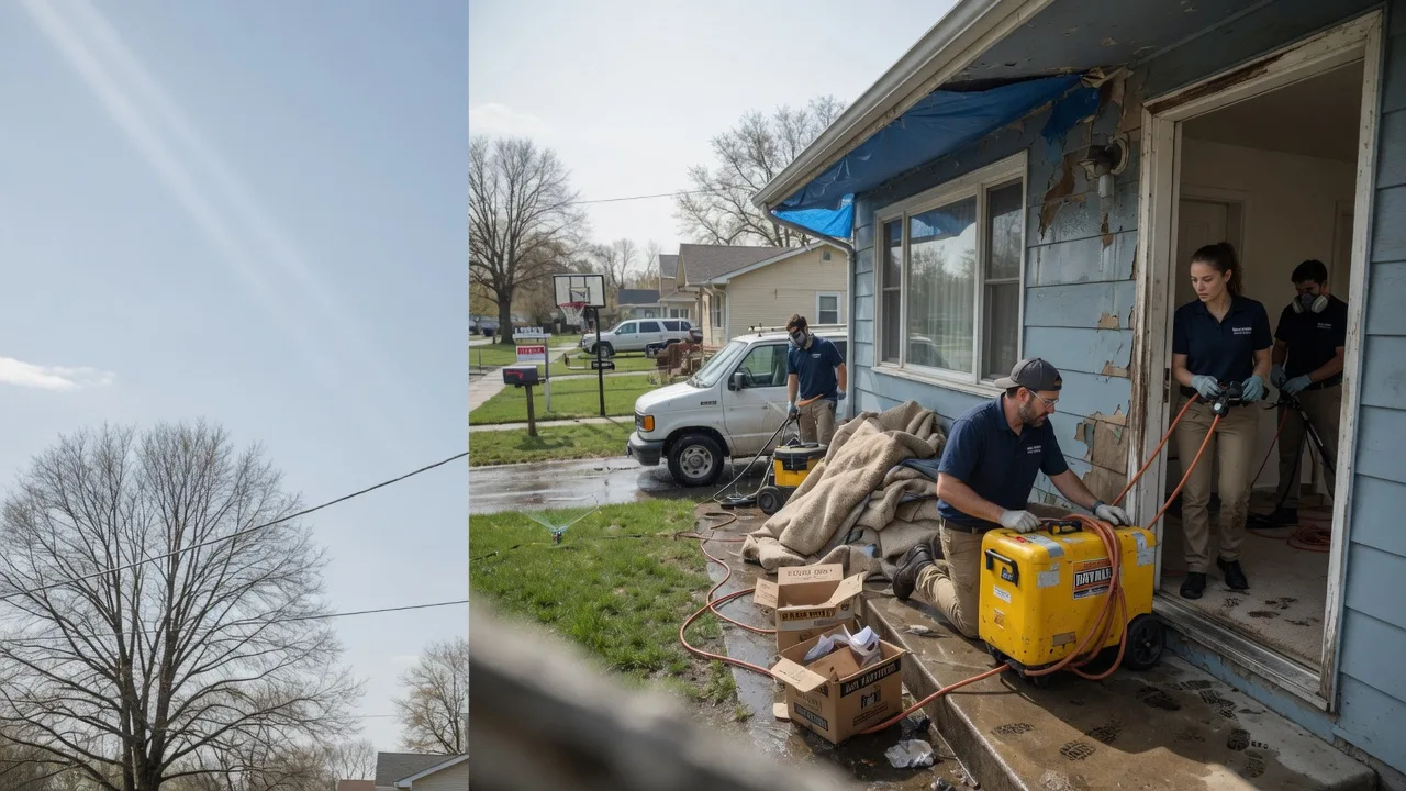 Basement Flood Cleanup in Drexel, MO near me